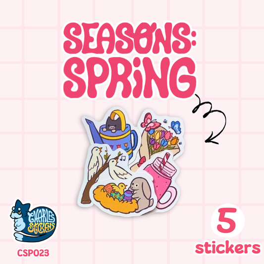 Seasons: Spring Sticker Pack