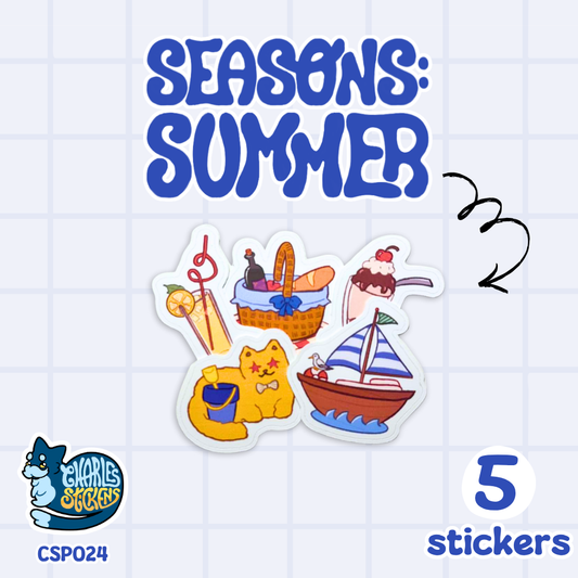 (New!) Seasons: Summer Sticker Pack