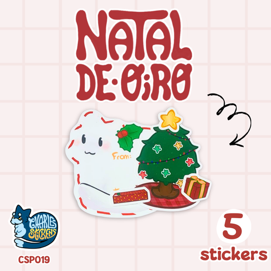 Natal de Oiro Sticker Pack