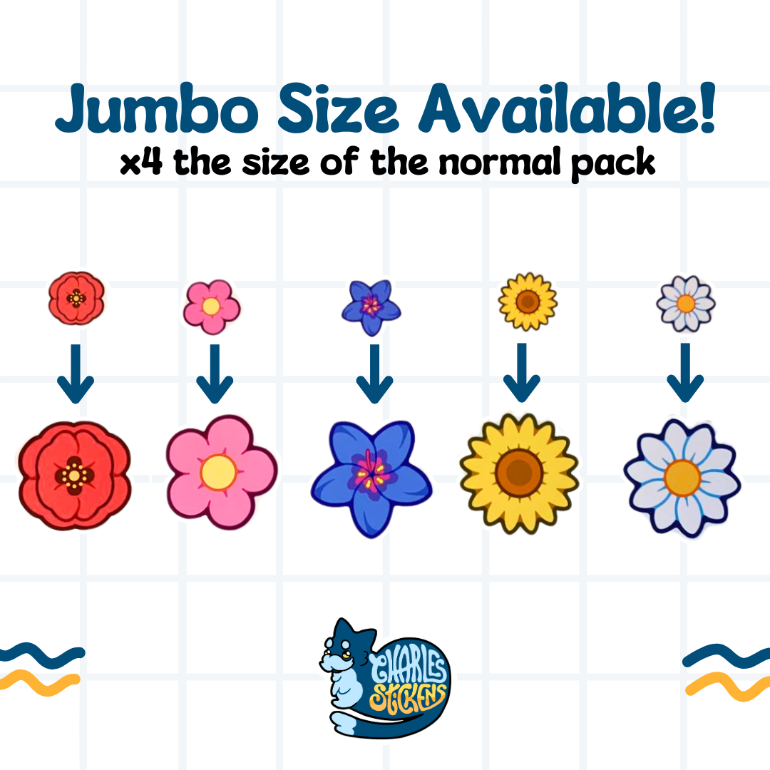 Pacote de Autocolantes Bouquet de Flores 1