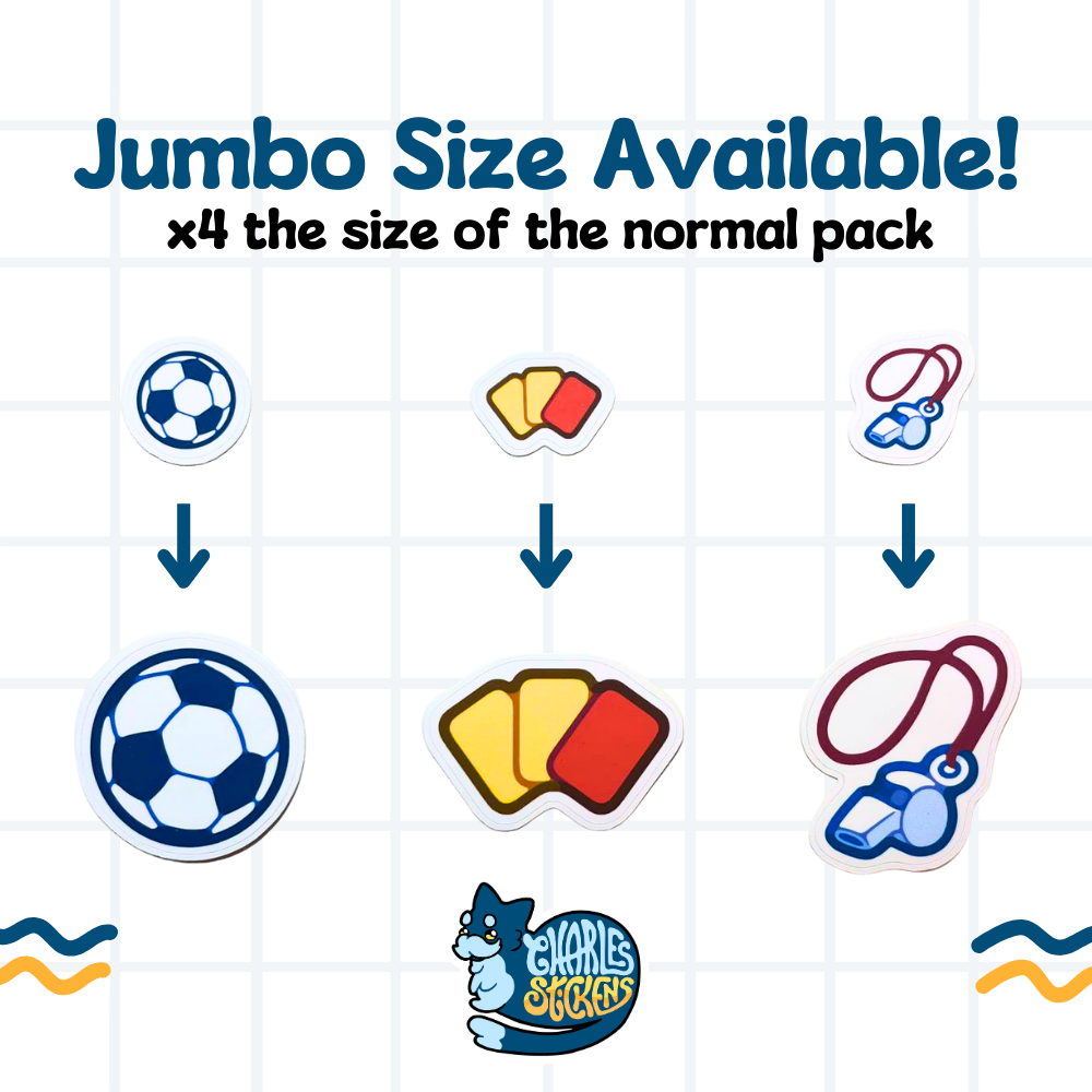 (NOVO!) Pacote de Autocolantes Desporto: Futebol