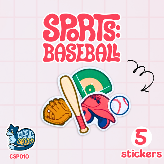 Sports: Baseball Sticker Pack