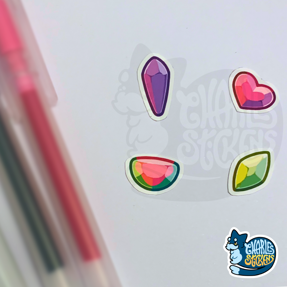 Gems Collection 2 Sticker Pack