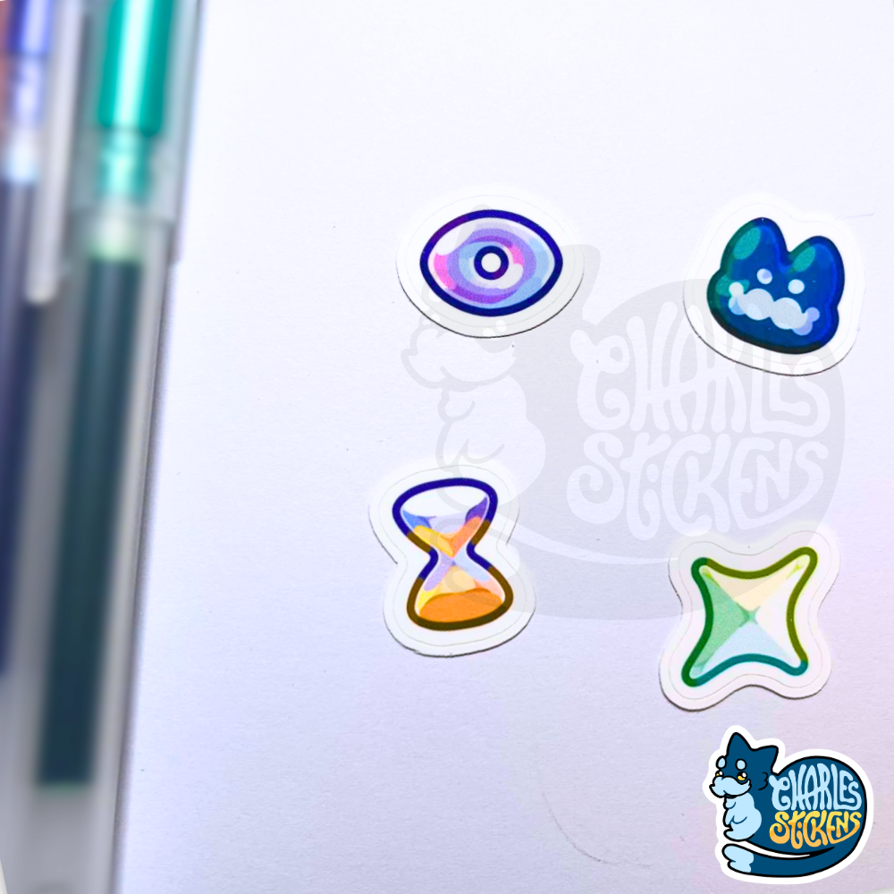 (NOVO!) Pacote de Autocolantes Colecção de Joias 5