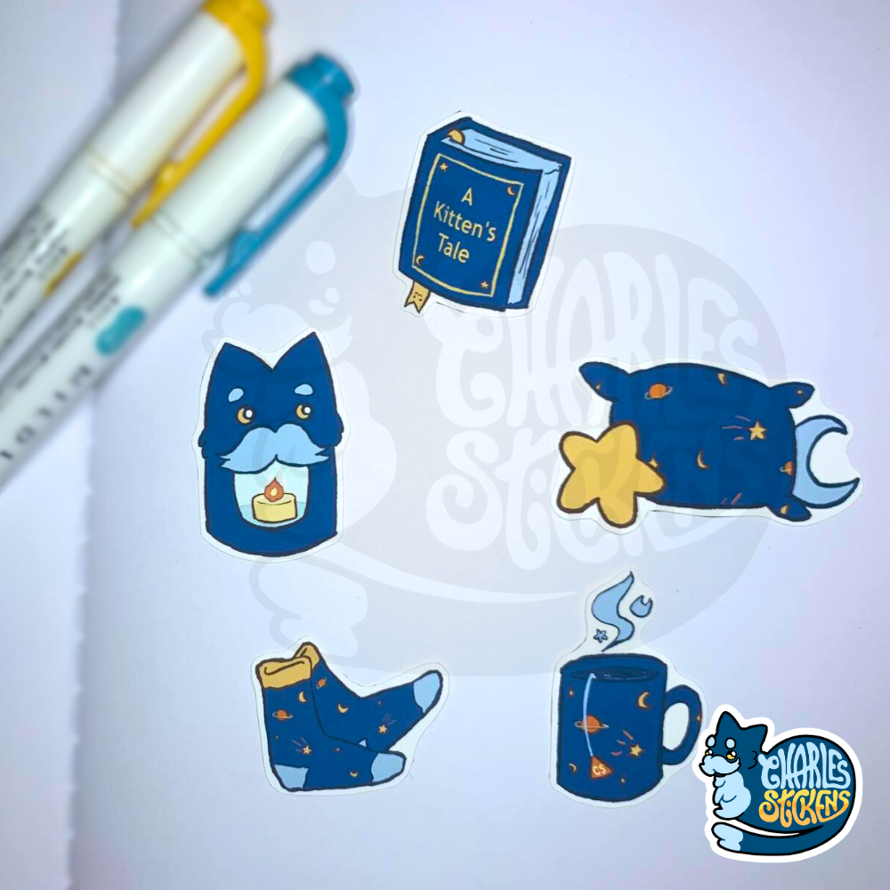 Among Stars Sticker Pack