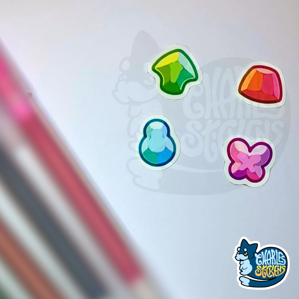 Gems Collection 3 Sticker Pack