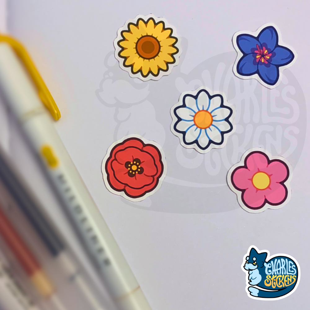 Flower Bouquet Sticker Pack