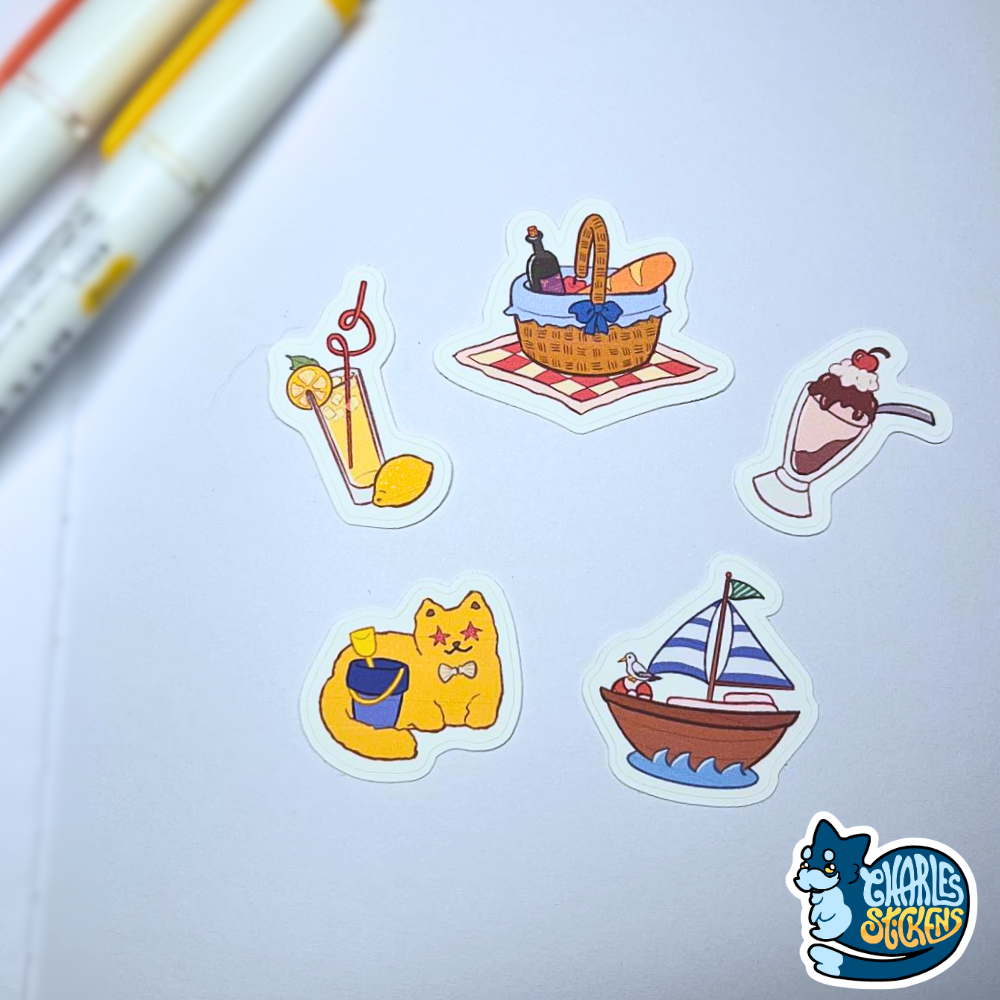 (New!) Seasons: Summer Sticker Pack