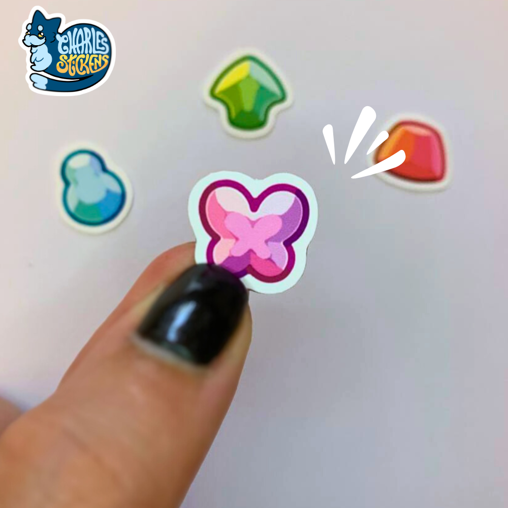 Gems Collection 3 Sticker Pack