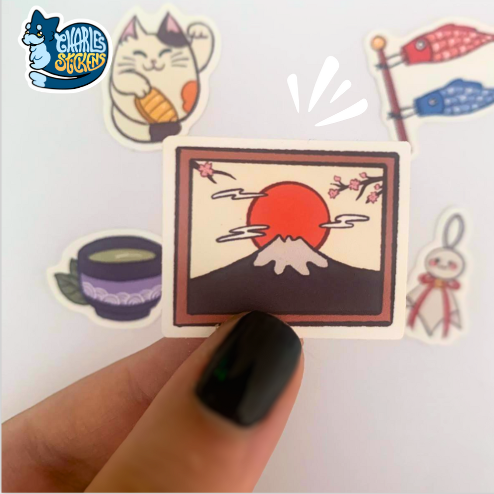 Glimpse of Japan Sticker Pack – Charles Stickens