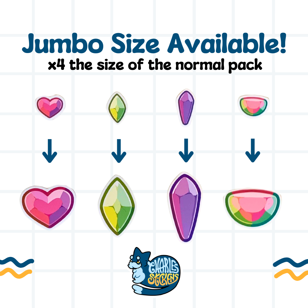 Gems Collection 2 Sticker Pack