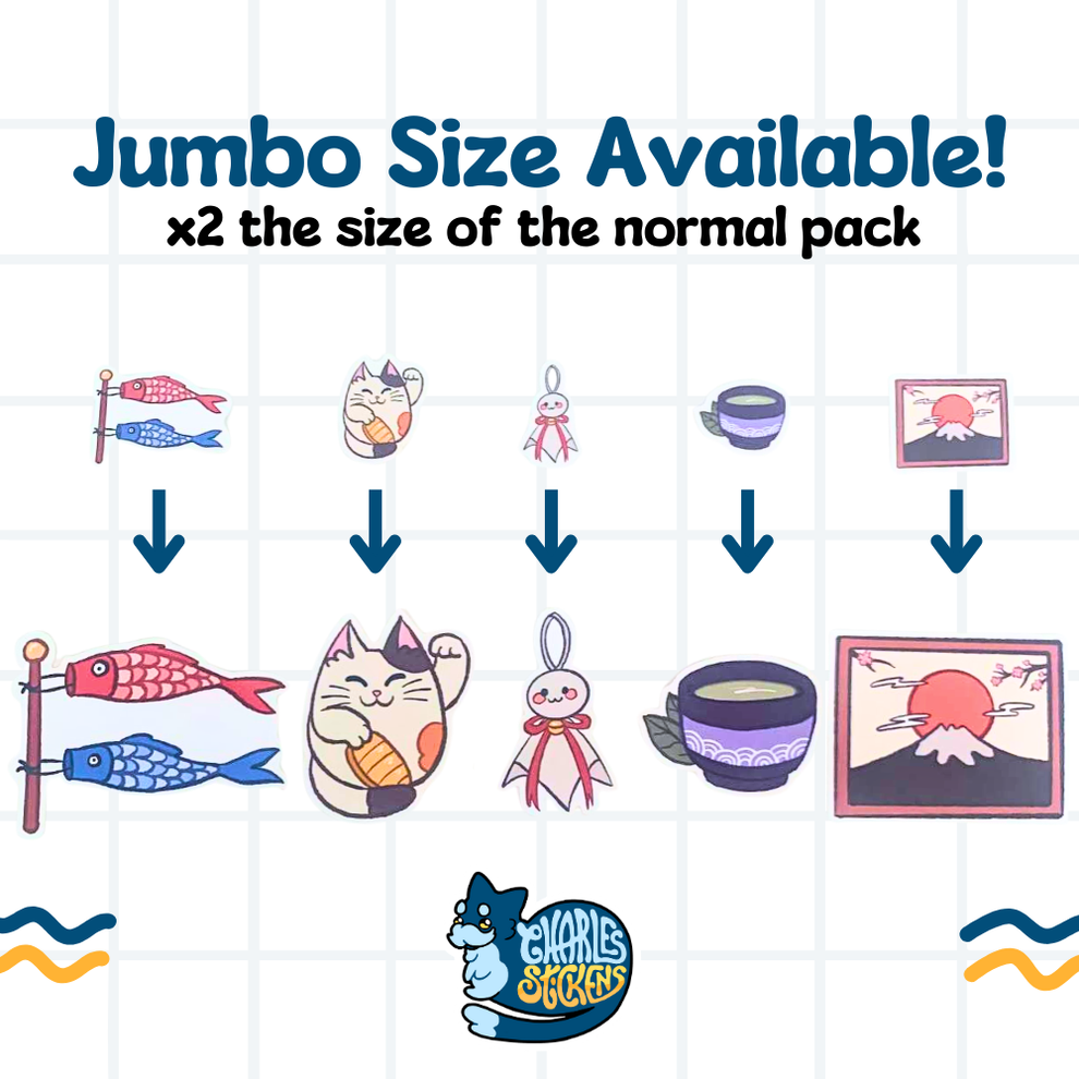 Glimpse of Japan Sticker Pack – Charles Stickens