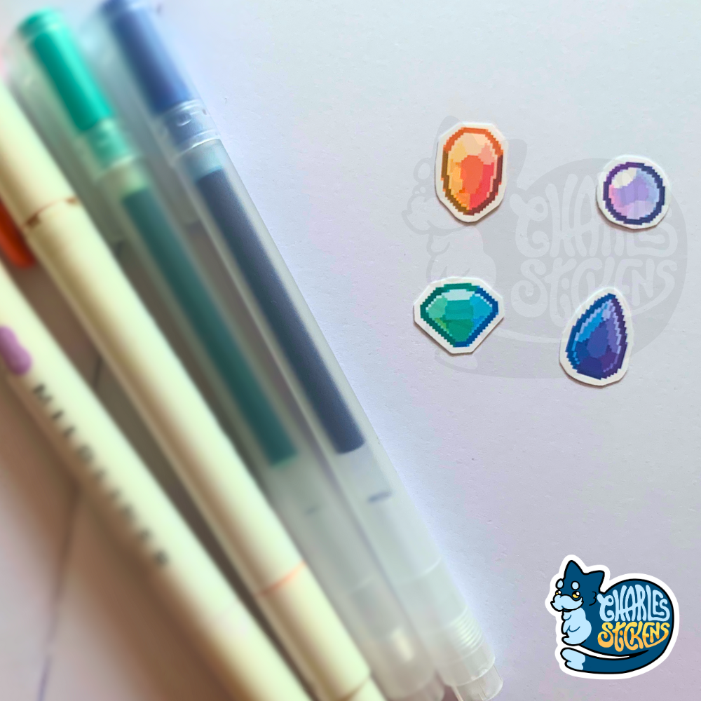 Gems Collection Sticker Pack