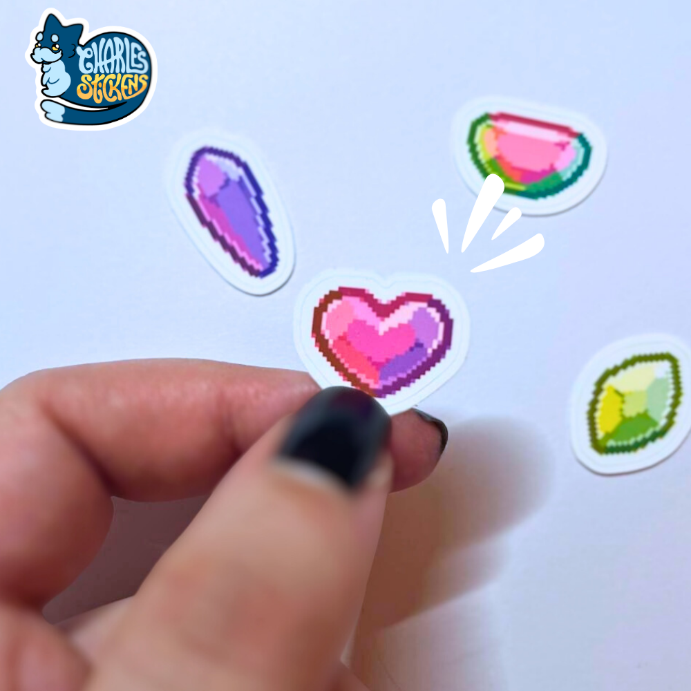 (NOVO ESTILO!) Pacote de Autocolantes Colecção de Joias 2