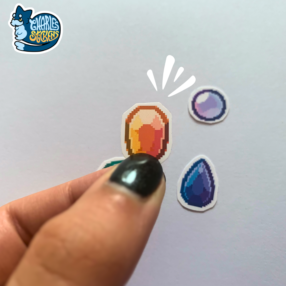 Gems Collection Sticker Pack