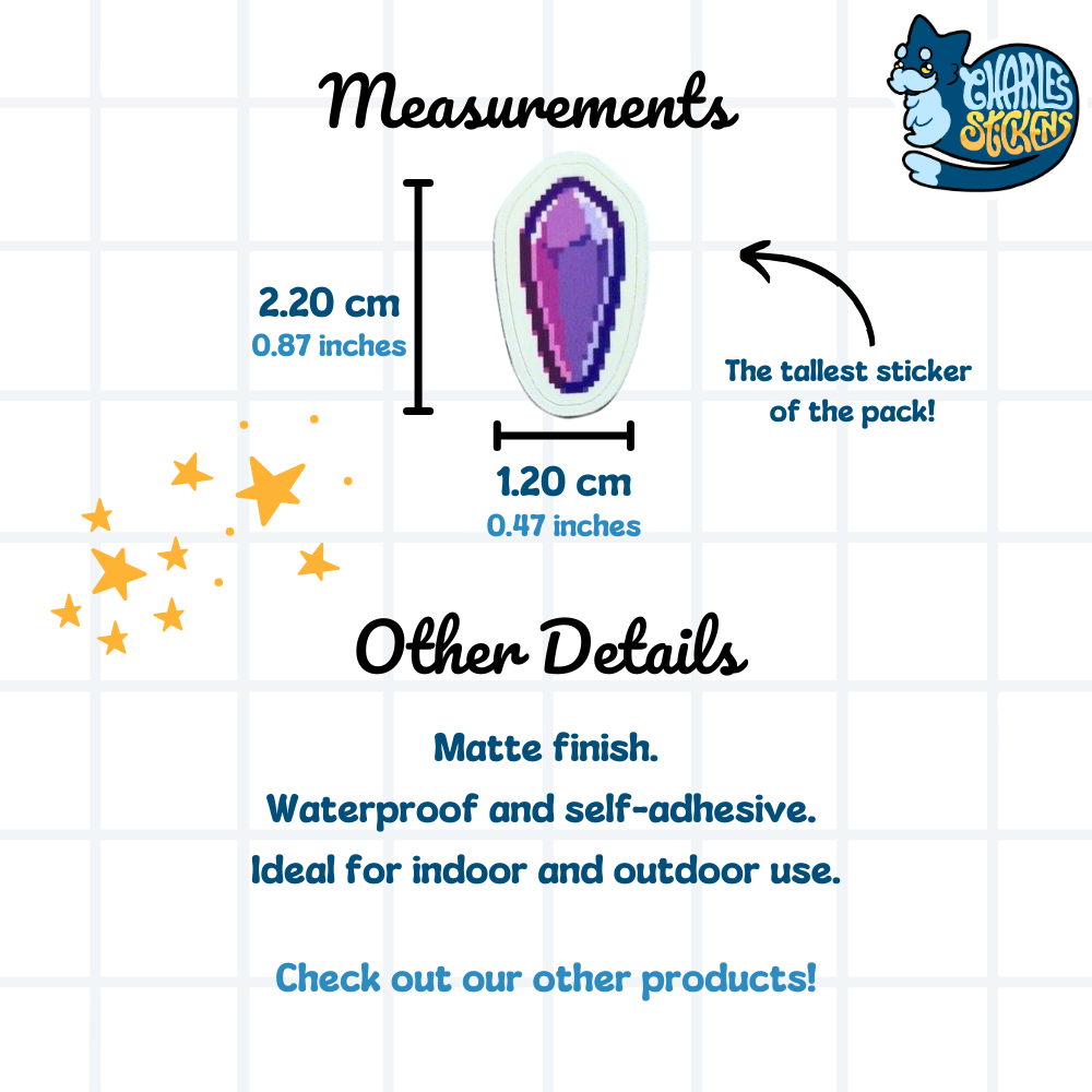 (NOVO ESTILO!) Pacote de Autocolantes Colecção de Joias 2