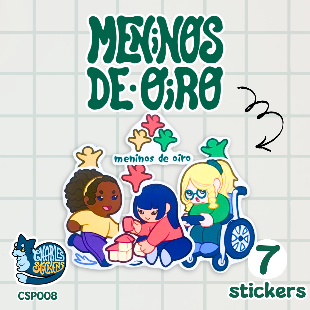 Meninos de Oiro Sticker Pack