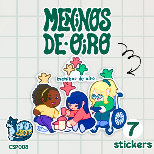 Meninos de Oiro Sticker Pack