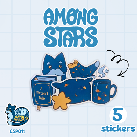 Among Stars Sticker Pack